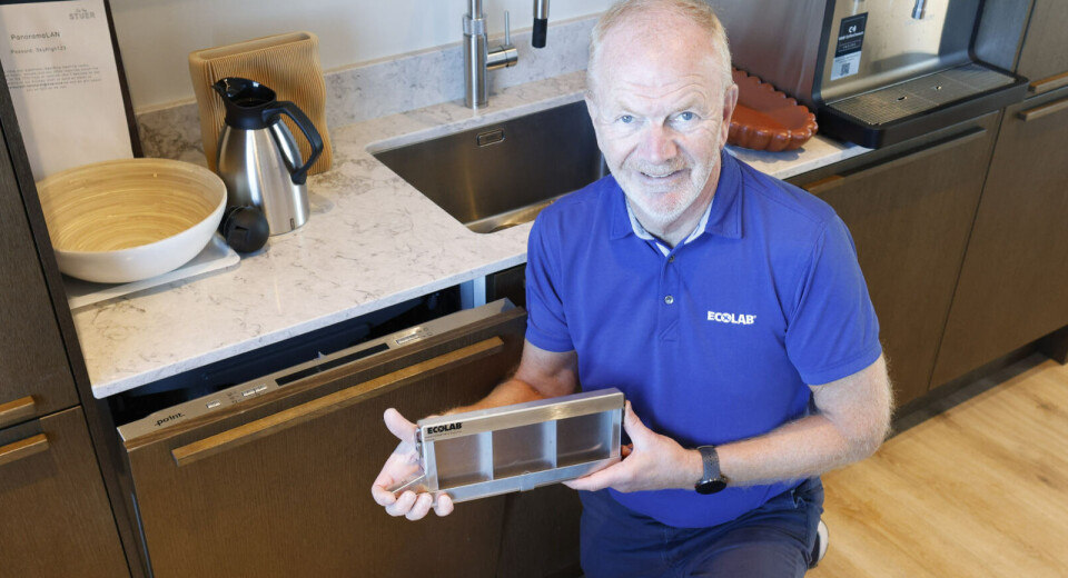 Kjemi i fast form under oppvaskbenken