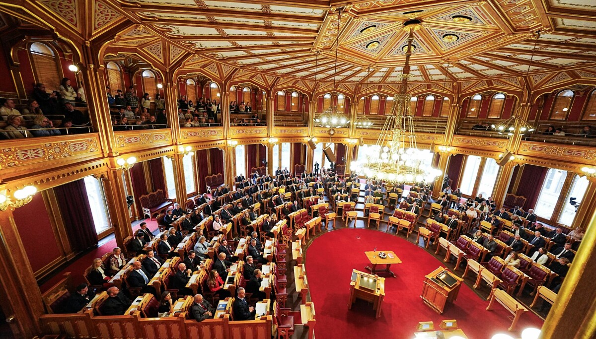 Det nye Stortinget er på plass – yngre enn noen gang, men fortsatt ...