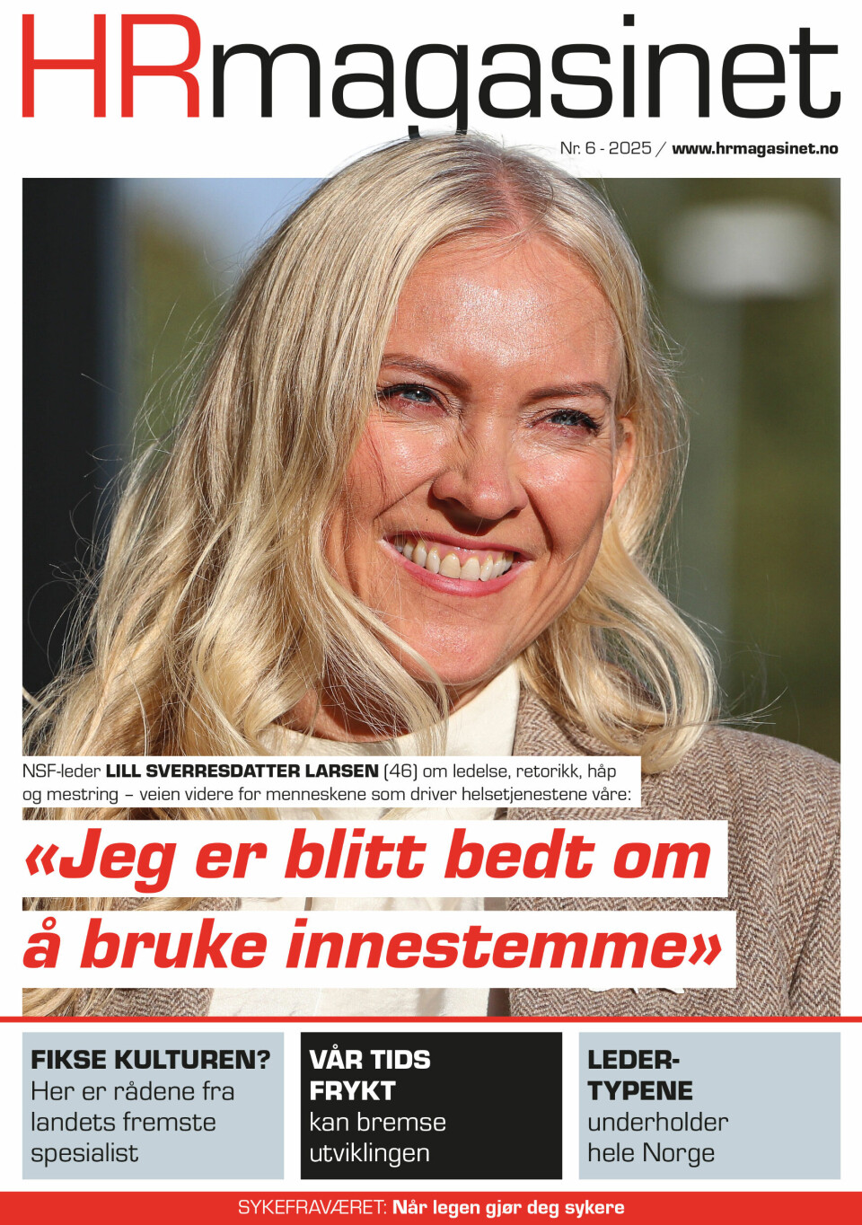 Empty article - Title HRmagasinet 6/2025 forside