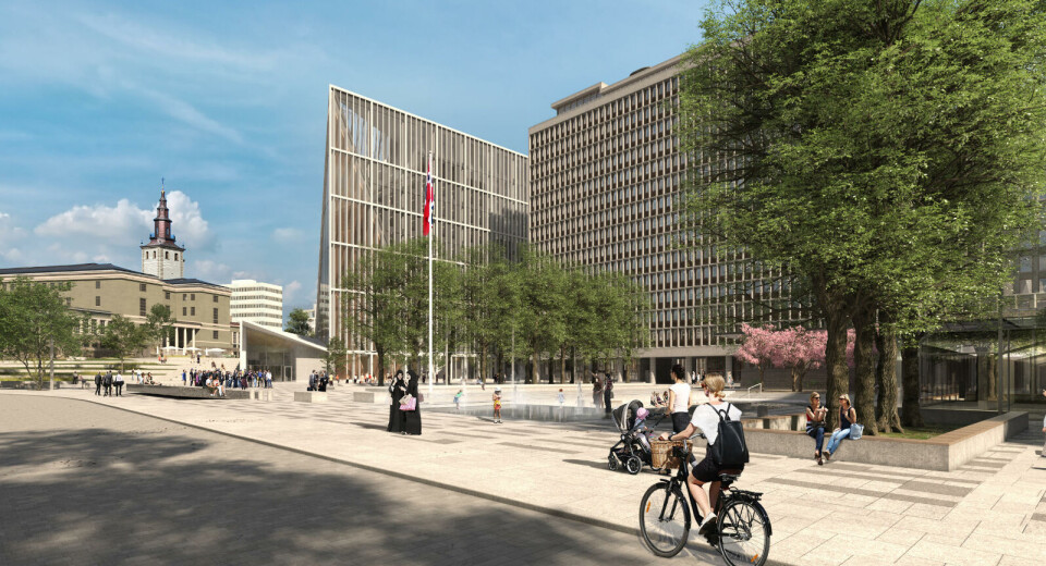 ISS skal servere i regjeringskvartalet