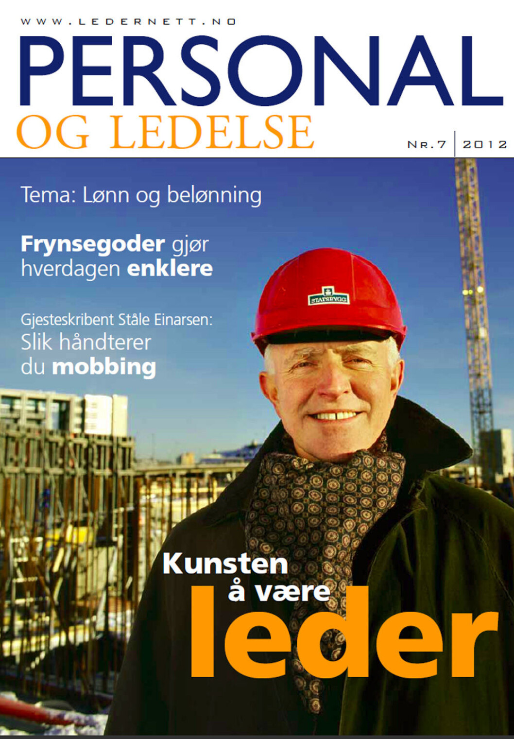 Forside Personal nr 7 2012 Forside Personal nr 7 2012