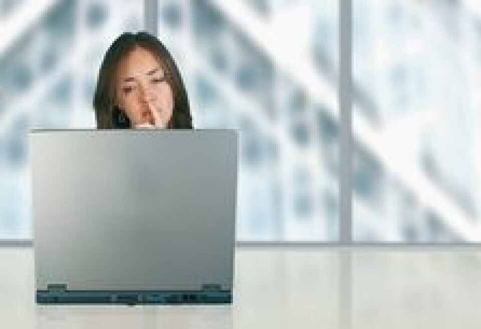 Blunk til PC-en
