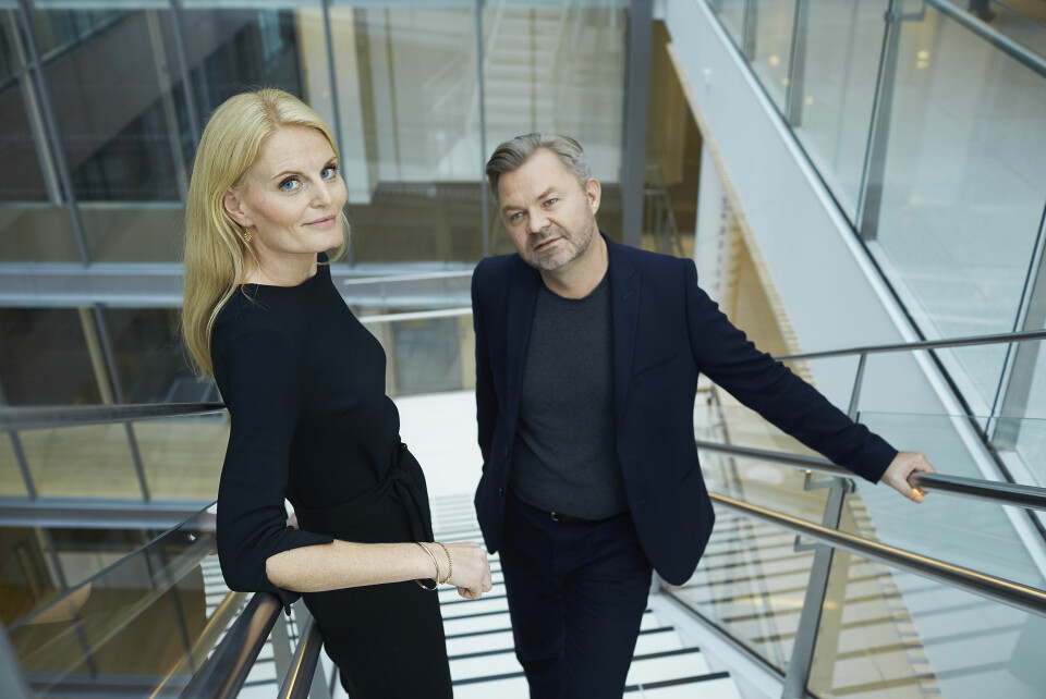 Forfatterne Gunn Kristin Olimstad og Øystein Bonvik.