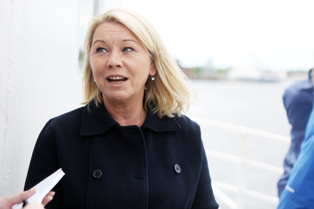Næringsminister Monica Mæland. Foto: Håkon Jacobsen, NFD Næringsminister Monica Mæland. Foto: Håkon Jacobsen, NFD