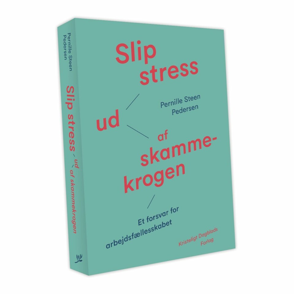Pernille Steen Pedersen har utgitt boken Slipp stress ud af skammekrogen på Kristeligt Dagblads forlag i Danmark. Boken kan blant annet kjøpes på nettbokhandler og på forlagets hjemmesider.