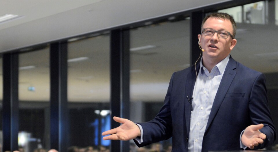 Karl Johnny Hersvik er administrerende direktør i Aker BP. (Foto: Aker BP)