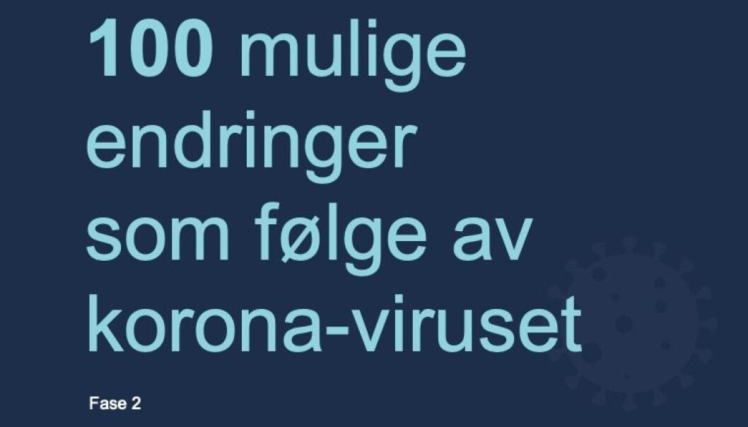 Forsiden på den ferske rapporten fra TRY Råd. Forsiden på den ferske rapporten fra TRY Råd.