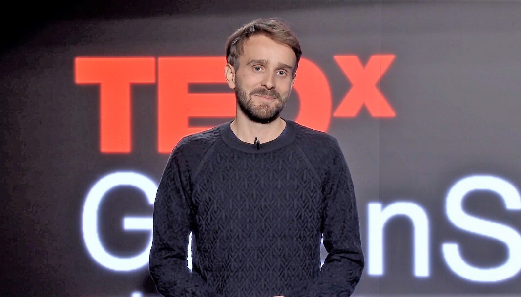 - De menneskeskapte klimaendringene er vår tids største utfordring. Jeg mener veldig sterkt at alle kan redde verden, litt, sier Jan Christian Vestre. - De menneskeskapte klimaendringene er vår tids største utfordring. Jeg mener veldig sterkt at alle kan redde verden, litt, sier Jan Christian Vestre.