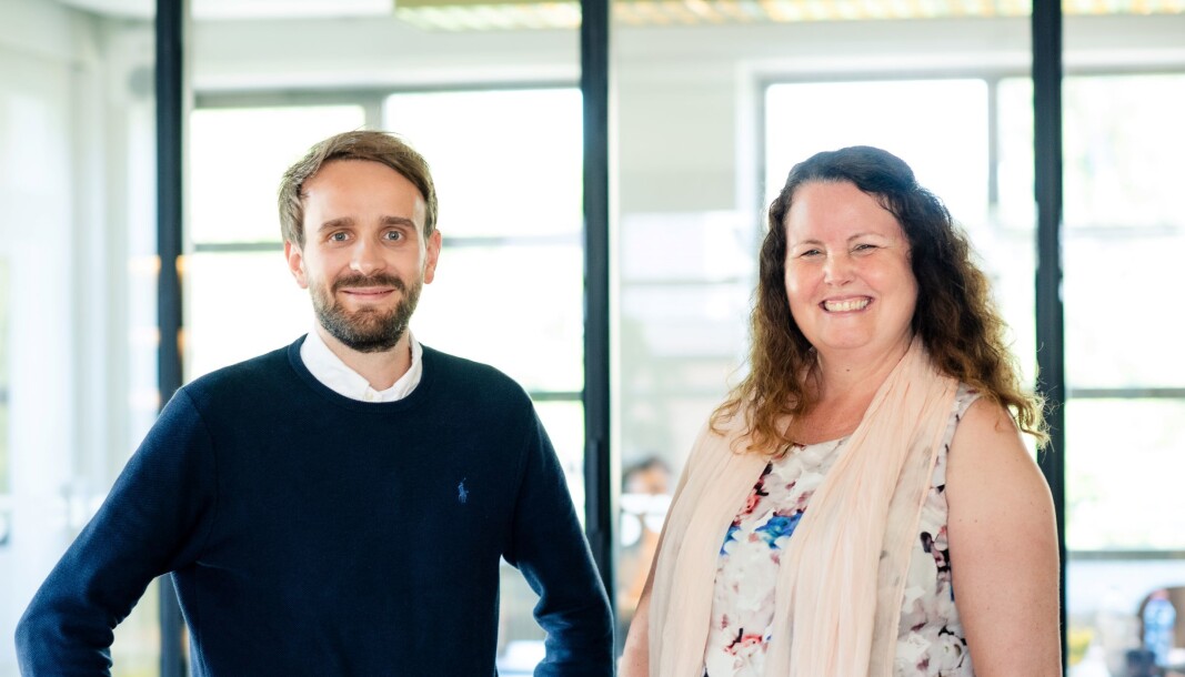 Nytt medlem i konsernstyret i Vestre, Sylvia Brustad. Her med administrerende direktør Jan Christian Vestre. Nytt medlem i konsernstyret i Vestre, Sylvia Brustad. Her med administrerende direktør Jan Christian Vestre.