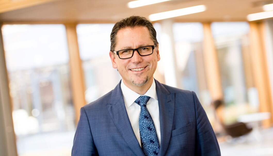 Remi Eriksen, konsernsjef og administrerende direktør for DNV GL som fra 1. mars heter DNV. Remi Eriksen, konsernsjef og administrerende direktør for DNV GL som fra 1. mars heter DNV.