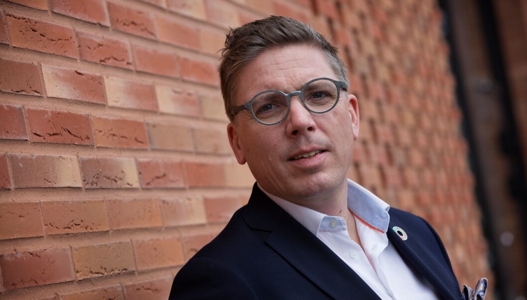 Arne Fredrik Håstein, nestleder i Finansforbundet. Arne Fredrik Håstein, nestleder i Finansforbundet.