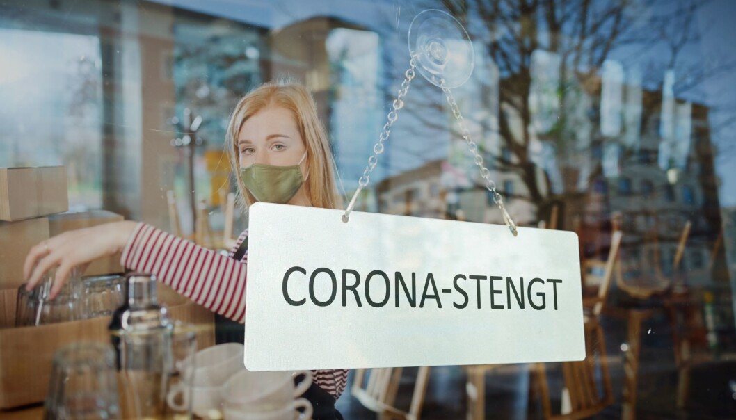 Korona-pandemien og nedstengning flere steder i landet, gjør at mange bedrifter sliter. Likevel går få konkurs. Totalt er nedgangen for konkurser på hele 40,2 prosent hittil i år, og det har ikke vært registrert økning i konkursene en eneste måned siden februar i fjor. Dette viser konkursstatstikken til Bisnode Dun & Bradstreet. Korona-pandemien og nedstengning flere steder i landet, gjør at mange bedrifter sliter. Likevel går få konkurs. Totalt er nedgangen for konkurser på hele 40,2 prosent hittil i år, og det har ikke vært registrert økning i konkursene en eneste måned siden februar i fjor. Dette viser konkursstatstikken til Bisnode Dun & Bradstreet.