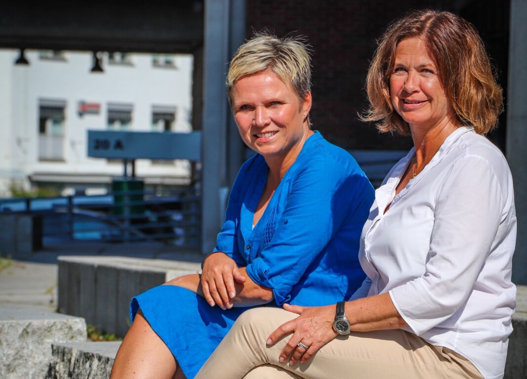 Cathrine Lie Strand (t.v.) og Mona Elise Kotte-Eriksen i Potensialbygger AS. Cathrine Lie Strand (t.v.) og Mona Elise Kotte-Eriksen i Potensialbygger AS.