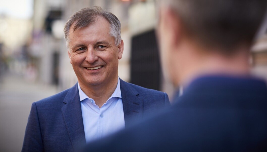 Eivind Bøe, administrerende direktør i Randstad. Eivind Bøe, administrerende direktør i Randstad.