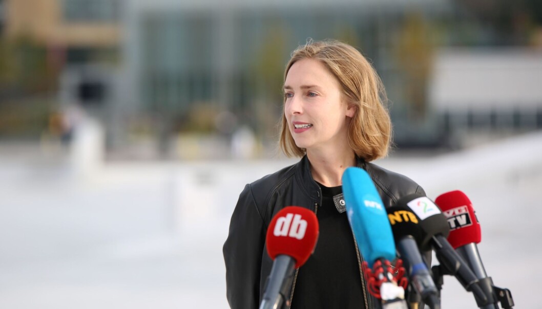 Næringsminister Iselin Nybø. Næringsminister Iselin Nybø.