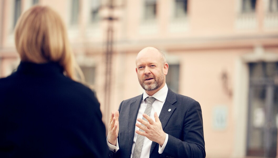 Jørund Rytman, Administrerende direktør i SMB Norge. Jørund Rytman, Administrerende direktør i SMB Norge.
