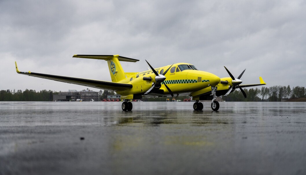 Luftambulansefly i regi av Luftambulansetjenesten HF. Luftambulansefly i regi av Luftambulansetjenesten HF.