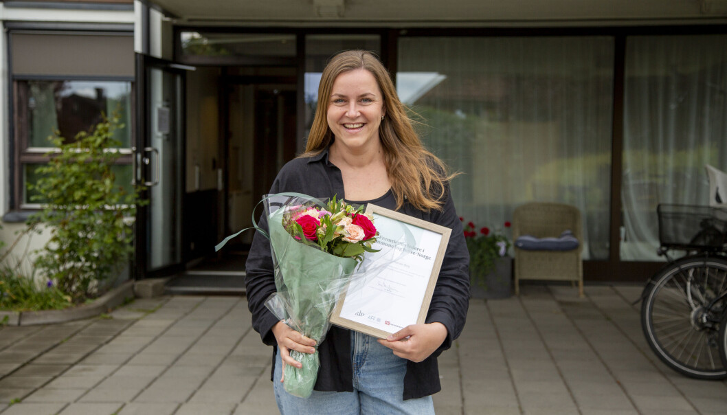 Marte Gundersen Berg (35), tjenesteleder og assisterende virksomhetsleder på Træleborg sykehjem. Marte Gundersen Berg (35), tjenesteleder og assisterende virksomhetsleder på Træleborg sykehjem.