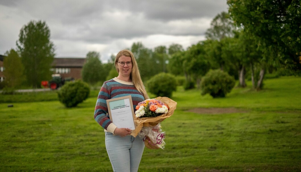 Marte Synnøve Løvaas (39), renholdsleder i Sørreisa kommune.
