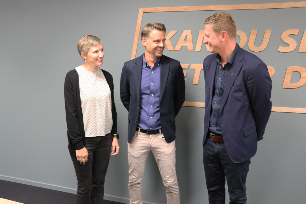 Anny Øen, Lars Myhre Hjelmeset og Amund Tøftum. Anny Øen, Lars Myhre Hjelmeset og Amund Tøftum.