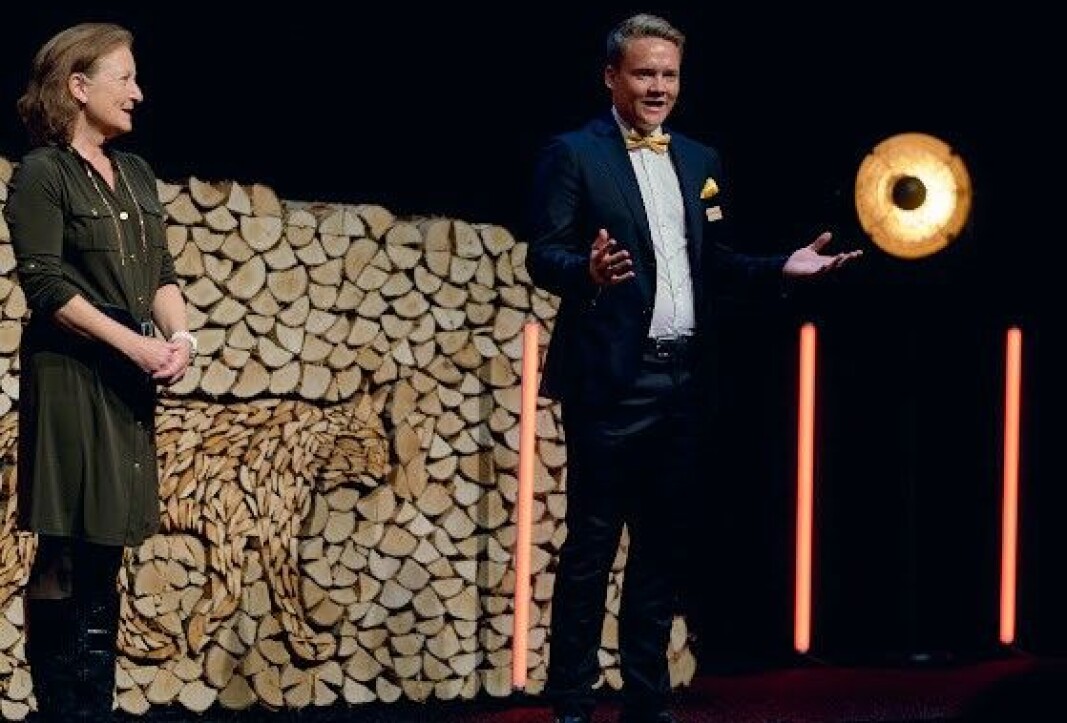 Christin Bøsterud administrerende direktør i EY og Christoffer Omberg administrerende direktør i Oslo Business Forum. Christin Bøsterud administrerende direktør i EY og Christoffer Omberg administrerende direktør i Oslo Business Forum.